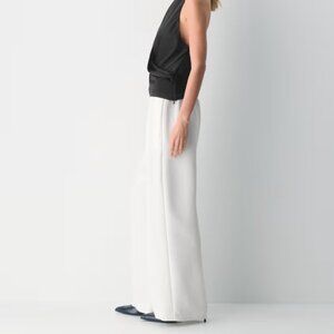 NWT Aritzia WILFRED The Lodge Pant - Crepette Light Birch